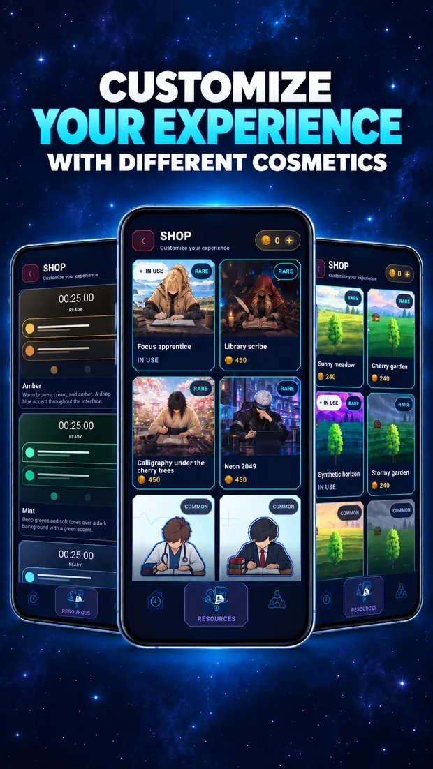 Customise your experience